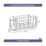 Prime Box Up Ft-24 Oval Organizer Makyaj Düzenleyici (1 Adet) - Option-1