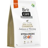Prime Brit Care Dog, Yarışma Köpekleri Kondisyonu Için, Hipoalerjenik, Somon Balıklı ve Ringa Balıklı Kuru Mama, 3 kg - 0,01 gr
