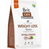 Prime Brit Care Weight Loss, Kilo Problemi Olan Yetişkin Köpekler Için, Hipoalerjenik, Tavşan Etli Kuru Mama, 3 kg - 0,01 gr