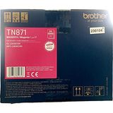 Prime Brother TN-871 Standart Verimli Toner Kartuşu - Macenta Renk - ~ 6500 Sayfa Verim - Option-1