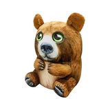 Prime Büyük Peluş Oyuncak, Boz Ayı Luke - Ahşap