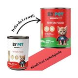 Prime Bypet Dana Etli Yavru Kedi Yaş Kedi Maması 1 Adet -400 Gram Konserve 2li Paket - 0,75 kg
