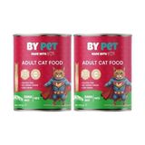 Prime Bypet Dana Etli Yetişkin Yaş Kedi Maması 1 Adet -400 Gram Konserve 2li Paket - 0,01 gr