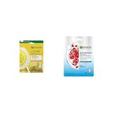 Prime C Vitamini Parlaklık Verici Kağıt Yüz Maskesi + Nem Bombası Canlandırıcı Kağıt Maske - Option-1