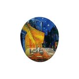Prime Cafe De Terrace Bilek Destekli Mouse Pad - Option-1 - 0002 - Beyaz