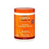 Prime Cantu Shea Tereyağı Doğal Saçlar Için Hindistan Cevizi Kıvırma Kremi, 25 Ounce - Option-1