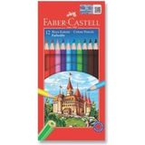 Prime Castell Kuru Boya Kalemi, 12 Renk, Tam Boy, Renkli - -- - Option-1