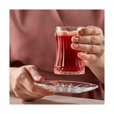 Prime Çay Bardağı 170 cc 6 Pencerelı Hediyelik Kutu - 0 - Siyah - Option-1