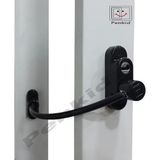 Prime Çelik Halatlı Kablolu Pvc Pencere Emniyet Çocuk Güvenlik Kilidi 5 Adet (Siyah)