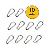 Prime Chain Dın 5299 C Karabina Kanca/ Hook 12 x 140 mm 10 Adet - Option-1 - .