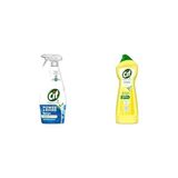 Prime Cif Power Cleanboost Sprey Temizleyici Banyo Için Temizleyici ve Kireç Çözücü 750 Ml(4) Cif Krem Yüzey Temizleyici Limon Kokulu Yağ ve Kireç Sökücü Leke Çıkarıcı 750 Ml(1) - Option-1