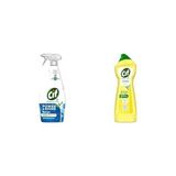 Prime Cif Power Cleanboost Sprey Temizleyici Banyo Için Temizleyici ve Kireç Çözücü 750 Ml(4) Cif Krem Yüzey Temizleyici Limon Kokulu Yağ ve Kireç Sökücü Leke Çıkarıcı 750 Ml(1)