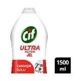 Prime Cif Ultra Hijyen Jel Yüzey Temizleyici Çamaşır Sulu Katkılı Leke Çıkarıcı Yağ Çözücü 1500 ml - 1 kg