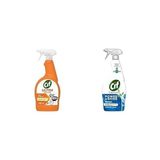 Prime Cif Ultra Hız & Güç Yağ Çözücü Sprey Leke ve Kir Çıkarıcı 1000 ml ve Cif Power Cleanboost Sprey Temizleyici Banyo Için Temizleyici ve Kireç Çözücü 750 ml