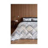 Prime Çift Kişilik 4 Yastık Kılıflı Lastikli Çarşaflı Çift Taraflı Desenli Uyku Seti- - 001-Renkli - 100 x 100 cm