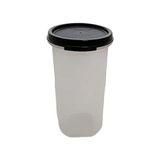 Prime Circular 650 ml Siyah Yumurta Kabı Yuvarlak Kutu Kuru Saklama Stoku Dekorasyon Geri Sihirli Kutu Kahve Pedleri Için - 0 Siyah - Option-1