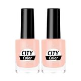 Prime City Nail Lacquer NO:142 - Oje 2li Paket - Option-1