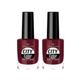 Prime City Nail Lacquer Oje (No: 48) 2li Paket - Option-1