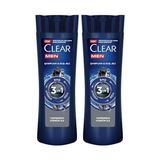 Prime Clear Men 3 In 1 Şampuan & Duş Jeli Arındırıcı Kömür Saç Yüz Vücut Için (2 Paketi) - Option-1