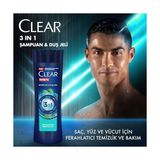 Prime Clear Men 3 In 1 Şampuan & Duş Jeli Ferahlatıcı Mentol Etkisi Saç Yüz Vücut Için 350 ml - Option-1