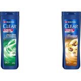 Prime Clear Men Günlük Arınma ve Ferahlık Sedir Ağacı ve Okaliptus Özleri Kepeğe Karşı Etkili Şampuan 350 Ml(2) Clear Men Kepeğe Karşı Etkili Şampuan Saç Dökülmesine Karşı Kahve Çekirdeği Özü 350 Ml(1) - Option-1