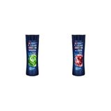 Prime Clear Men Kepeğe Karşı Etkili Şampuan Günlük Arınma ve Ferahlık 350 ml ve Clear Men Kepeğe Karşı Etkili Şampuan Hızlı Stil 2'si 1 Arada Kolay Şekil Alan Saçlar 350 ml Mavi - Option-1
