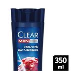 Prime Clear Men Kepeğe Karşı Etkili Şampuan Hızlı Stil 2'si 1 Arada Kolay Şekil Alan Saçlar 350 ml Mavi - Option-1