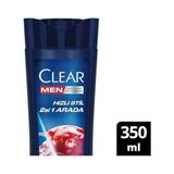 Prime Clear Men Kepeğe Karşı Etkili Şampuan Hızlı Stil 2'si 1 Arada Kolay Şekil Alan Saçlar 350 ml Mavi