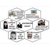Prime Concept Atatürk Köşesi Atatürk'ün Hayatı 50 x 70 (Vinil Branda) Dijital Baskı - tek ebat