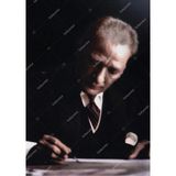 Prime Concept Atatürk Posteri 50X70 cm - Vinil ( Branda ) - tek ebat