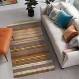 Prime Cons Kadife Kaymaz Pamuk Tabanlı Yıkanabilir Antibakteriyel Salon Halısı 120X180 - 374-Yeşil