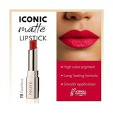 Prime Cosmetics Lipstick 111 Fearless Kalıcı Mat Ruj, Kırmızı - Option-1
