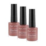 Prime Cosmetics Nail Flawless Oje 65 Velvet, Pembe (3 Paketi) - Option-1