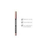 Prime Cosmetics Silk Lipliner Suya Dayanıklı Ipeksi Dudak Kalemi - 02 Warm Nude - Siyah