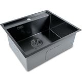 Prime Crauf Poli 6301 Pvd Füme Paslanmaz Çelik Eviye