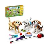 Prime Creator Sevimli Köpekler 31137-7 Yaş ve Üzeri Çocuklar Için Beagle, Poodle ve Labrador Modelleri Içeren Yaratıcı Oyuncak Yapım Seti (475 Parça) - 0 - Siyah