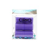 Prime Croc 1203 Mor Cırtlı Sünger Bigudi 6lı Çap 5cm +10LU Plastik Saç Pensi - 1 GB - Acı Kahverengi - Option-1