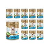 Prime Cuddy Yetişkin Kedi Balıklı ve Jöleli Konserve Mama 400 gr x 12 Adet - Option-1