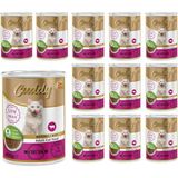 Prime Cuddy Yetişkin Kedi Biftekli ve Jöleli Konserve Mama 400 gr x 12 Adet - Option-1