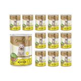 Prime Cuddy Yetişkin Kedi Tavuklu ve Jöleli Konserve Mama 400 gr x 12 Adet - Option-1