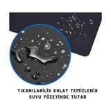 Prime Deer Siyah Professional Oyuncu Gaming Mouse Pad,ofis, Kaydırmaz Taban Mouse Pad (30X25 S) - Option-1 - 0002 - Beyaz