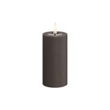 Prime Deluxe Homeart Iç Mekan Alevsiz LED Mum - Mocha - Gerçek Alevli ™ Teknolojisi - Pille Çalışan Mum (5 x 10 Cm) - 0,5 W - Altın