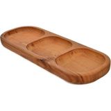 Prime Dikdörtgen Çerezlik 3 Gözlü 32 cm - Option-1 - Var