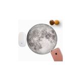 Prime Dolunay Tasarımlı Hediye Mousepad - Mouse Pad - Fare Altlığı - Option-1 - 0002 - Beyaz