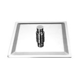Prime Duş Başlığı Kare Slim 304 Metal 20X20 cm KTD101 - Option-1