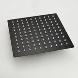 Prime Duş Başlığı Kare Slim 304 Metal 25X25 cm (Mat Siyah) - Option-1