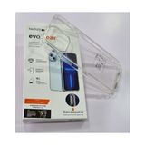 Prime Düşme Çarpma Korumalı Darbe Emici Gelişmiş Kamera Korumalı Uv Işıklarına Dayanıklı Çizilmez Metal Toz Filtreli Kristal A Kalite Şeffaf Telefon Kılıfı Evoclear (Iphone 14 Pro Ile Uyumlu) - 2'si 1 Arada - 0,1 kg