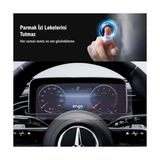 Prime E220 ile Uyumlu Gösterge Paneli Mat Ekran Koruyucu W214 - 001-Renkli