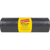 Prime Endüstriyel Battal Boy Siyah Çöp Torbası 10'lu 72X95 Cm, Sızdırmaz & Yırtılmaz, Çift Katlı, Geri Dönüştürülebilir Çöp Poşeti, Fabrika, Market, Restoran, Bahçe, Otel, Ofis