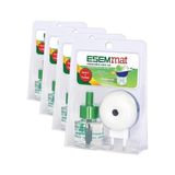 Prime Esemmat Elektrolikit Mini Set Isıtıcı + Likit, Sivrisineklere Karşı Etkili (4 Paketi) - Acı Kahve - --